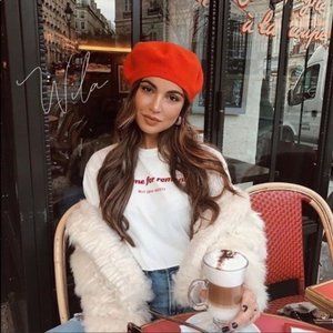 ❤️ Red Beret Hat